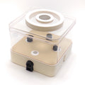 White FlexGrid Outworld 4×4 ant outworld: clear container with a screw-top mesh vent in the lid